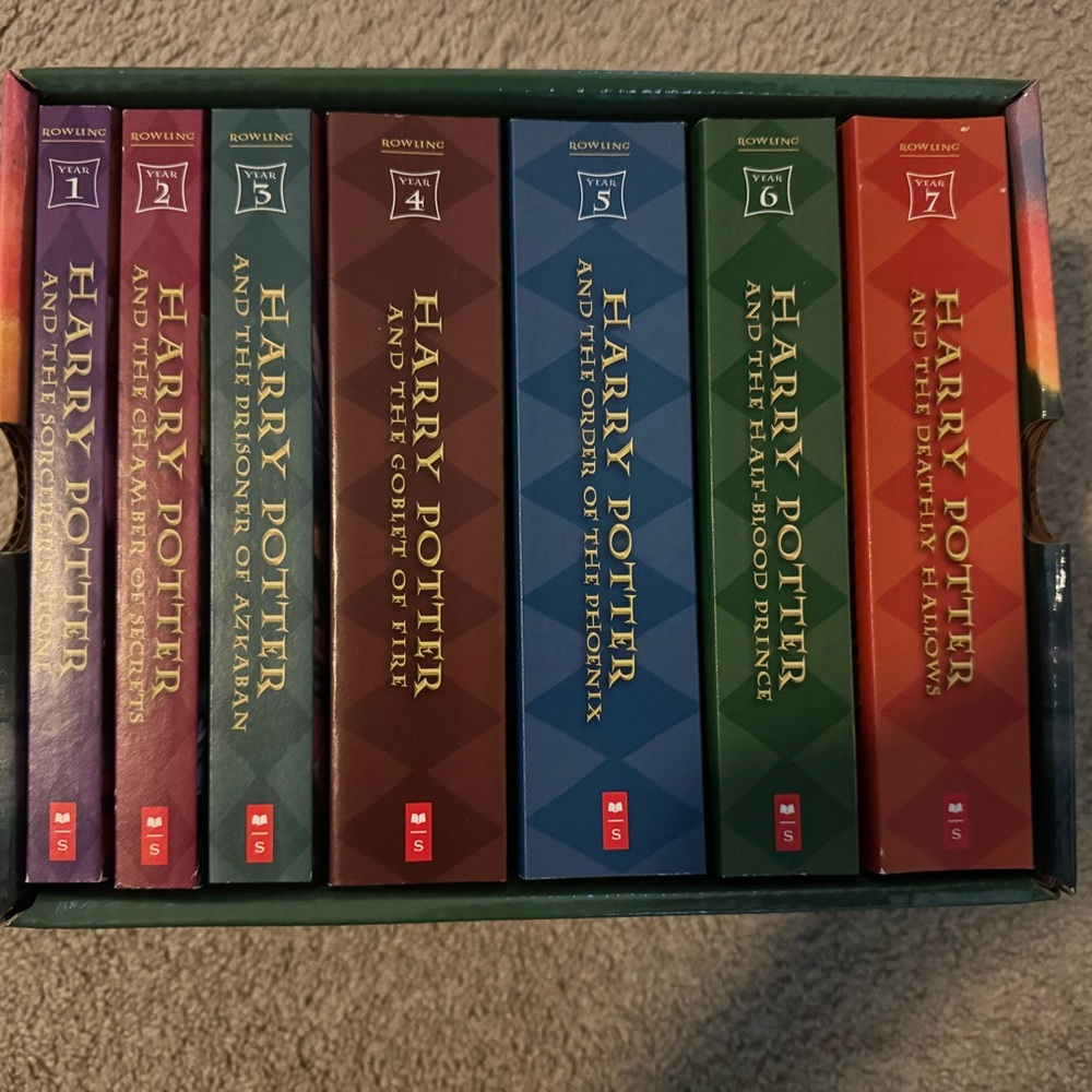 Harry Potter Paperback Book Set